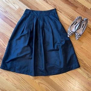 Black high waist skirt
